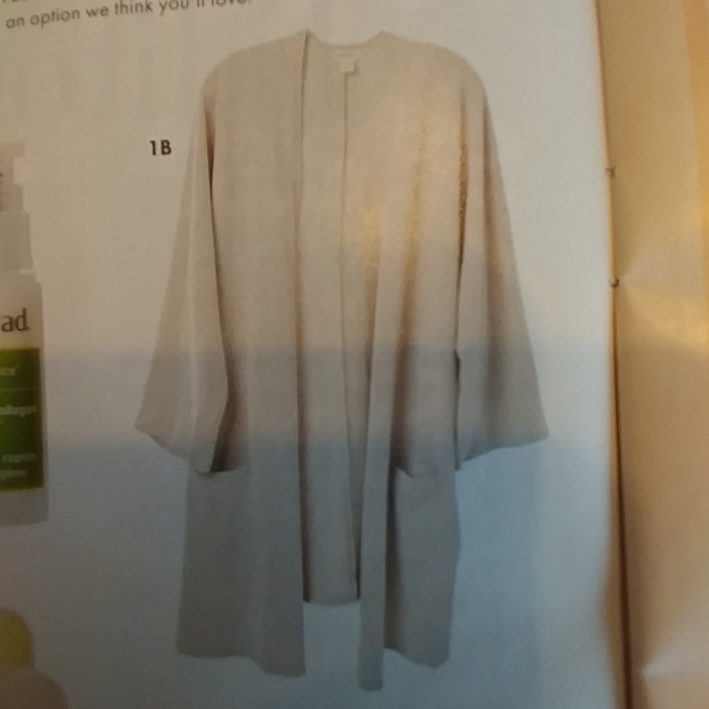 Donni. Ribbed Sweater Coat